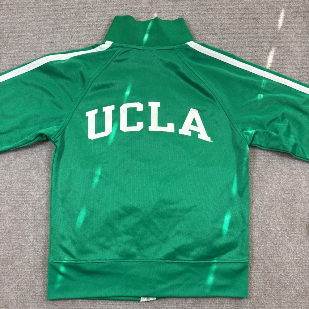 Champion Fieldhouse Green Full Zip UCLA Track Jacket Women's Size Small EUC - Picture 3 of 5